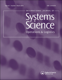 Cover image for International Journal of Systems Science: Operations & Logistics