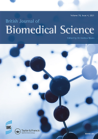 Cover image for British Journal of Biomedical Science