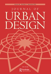 Cover image for Journal of Urban Design, Volume 20, Issue 5, 2015