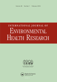 Cover image for International Journal of Environmental Health Research, Volume 26, Issue 1, 2016