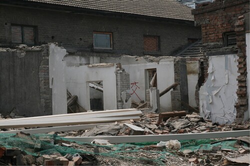 Figure 7. Destruction of old hutongs in 2008. Photo by Jeroen de Kloet.