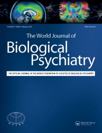 Cover image for The World Journal of Biological Psychiatry, Volume 25, Issue 2, 2024
