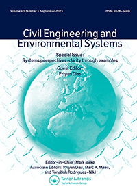 Cover image for Civil Engineering and Environmental Systems, Volume 40, Issue 3, 2023