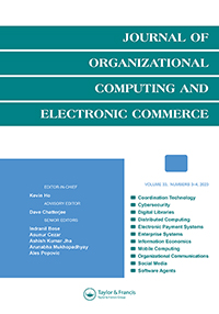Cover image for Journal of Organizational Computing and Electronic Commerce, Volume 33, Issue 3-4, 2023