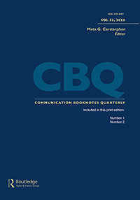 Cover image for Communication Booknotes Quarterly, Volume 53, Issue 1-2, 2022