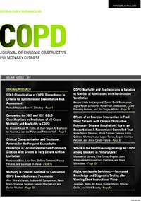 Cover image for COPD: Journal of Chronic Obstructive Pulmonary Disease, Volume 14, Issue 1, 2017