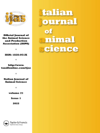Cover image for Italian Journal of Animal Science, Volume 23, Issue 1, 2024