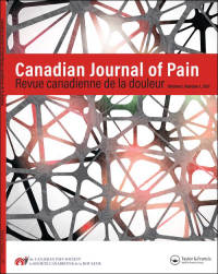 Cover image for Canadian Journal of Pain, Volume 8, Issue 1, 2024