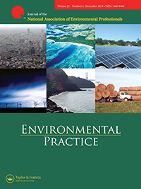 Cover image for Environmental Practice, Volume 21, Issue 4, 2019