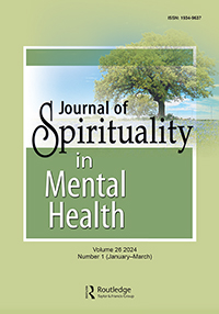 Cover image for Journal of Spirituality in Mental Health, Volume 26, Issue 1, 2024