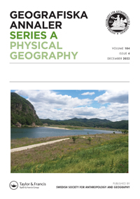 Cover image for Geografiska Annaler: Series A, Physical Geography, Volume 104, Issue 4, 2022