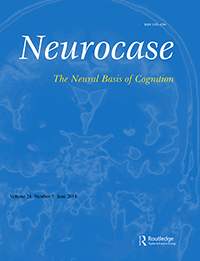 Cover image for Neurocase, Volume 24, Issue 3, 2018