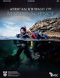 Cover image for African Journal of Marine Science, Volume 46, Issue 1, 2024
