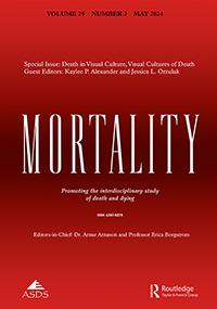 Cover image for Mortality, Volume 29, Issue 2, 2024