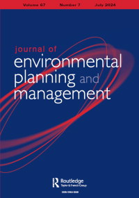Cover image for Journal of Environmental Planning and Management, Volume 67, Issue 7, 2024
