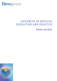 Cover image for Advances in Medical Education and Practice, Volume 14, 2023