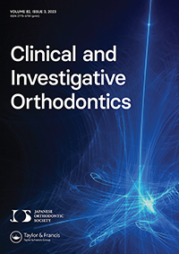 Cover image for Clinical and Investigative Orthodontics, Volume 82, Issue 3, 2023