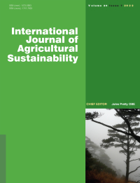 Cover image for International Journal of Agricultural Sustainability, Volume 22, Issue 1, 2024