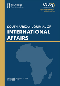 Cover image for South African Journal of International Affairs, Volume 30, Issue 4, 2023