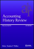 Cover image for Accounting History Review, Volume 5, Issue 2, 1995
