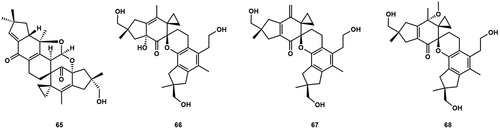 Figure 6. Dimeric sesquiterpenes from Agrocybe.