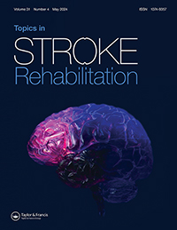 Cover image for Topics in Stroke Rehabilitation