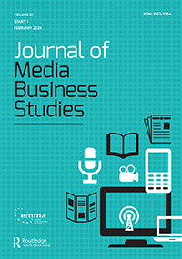 Cover image for Journal of Media Business Studies, Volume 21, Issue 1, 2024