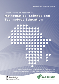 Cover image for African Journal of Research in Mathematics, Science and Technology Education, Volume 27, Issue 2, 2023