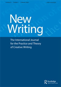 Cover image for New Writing, Volume 21, Issue 1, 2024