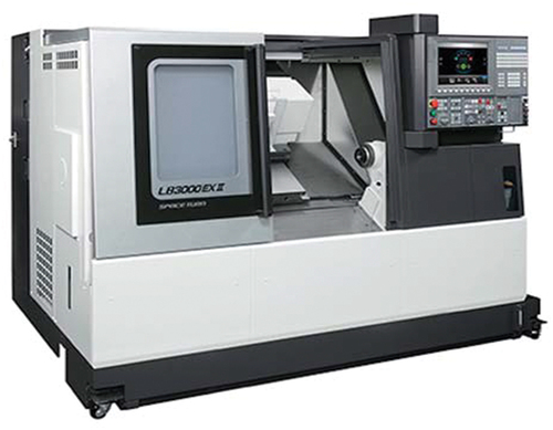 Figure 2. LB3000 ex II Okuma CNC lathe machine.