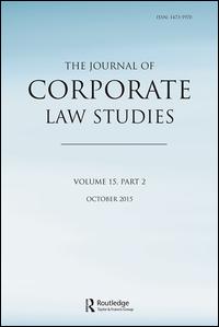 Cover image for Journal of Corporate Law Studies, Volume 12, Issue 2, 2012