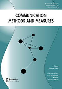 Cover image for Communication Methods and Measures, Volume 18, Issue 1, 2024
