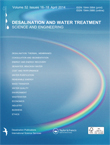 Cover image for Desalination and Water Treatment, Volume 52, Issue 16-18, 2014