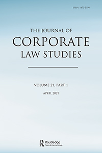 Cover image for Journal of Corporate Law Studies, Volume 21, Issue 1, 2021