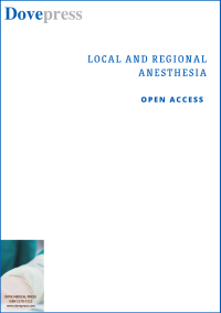 Cover image for Local and Regional Anesthesia, Volume 17, 2024