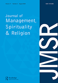 Cover image for Journal of Management, Spirituality & Religion, Volume 17, Issue 4, 2020