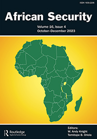 Cover image for African Security, Volume 16, Issue 4, 2023