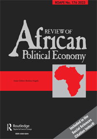 Cover image for Review of African Political Economy, Volume 50, Issue 176, 2023
