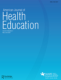 Cover image for American Journal of Health Education, Volume 55, Issue 3, 2024