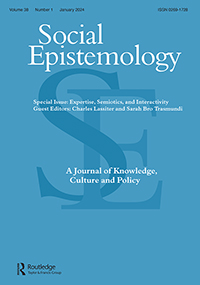 Cover image for Social Epistemology, Volume 38, Issue 1, 2024