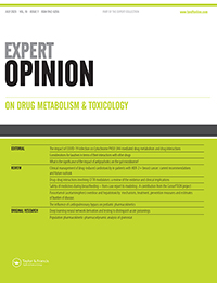 Cover image for Expert Opinion on Drug Metabolism & Toxicology, Volume 19, Issue 7, 2023