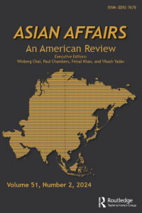 Cover image for Asian Affairs: An American Review