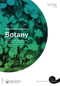 Cover image for New Zealand Journal of Botany, Volume 62, Issue 1, 2024