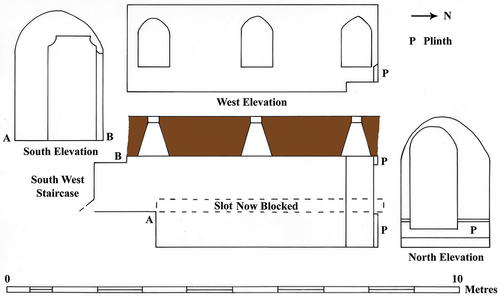 Figure 16. Plan of South West Crossing Chamber.