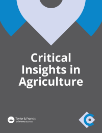 Cover image for Critical Insights in Agriculture