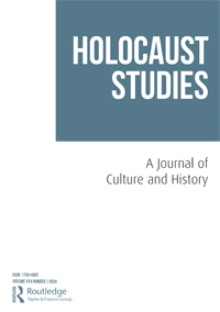Cover image for Holocaust Studies, Volume 30, Issue 1, 2024
