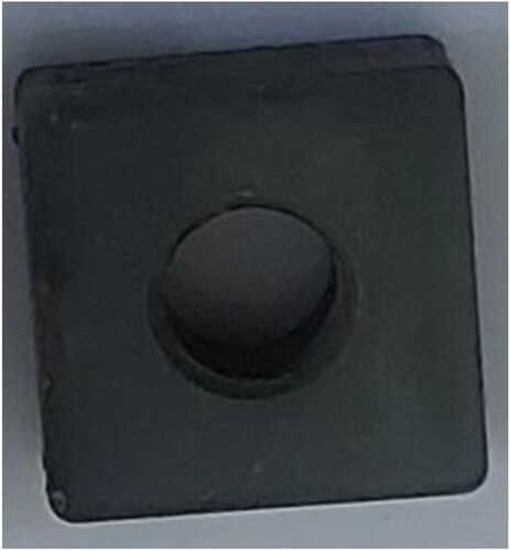Figure 1. Carbide inserts used in the present work.