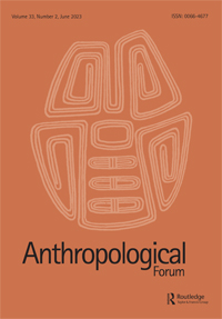Cover image for Anthropological Forum, Volume 33, Issue 2, 2023