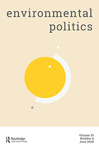 Cover image for Environmental Politics