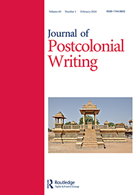 Cover image for Journal of Postcolonial Writing, Volume 60, Issue 1, 2024